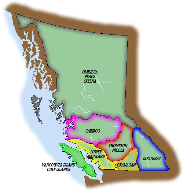 Region - British Columbia, Canada